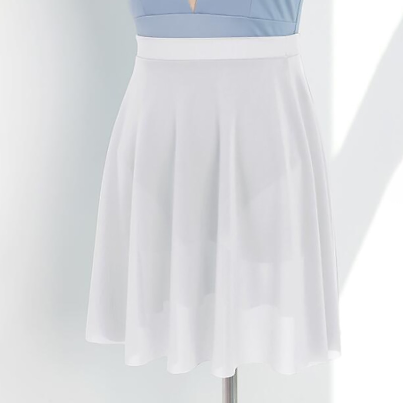 Breathable Ballet Activewear Skirts Solid Women's Training Performance High Nylon Womens' Daily Skirts3