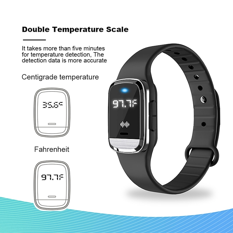 3-in-1 Intelligent Mosquito Repellent Watch – Ultrasonic Bracelet with Pedometer, Smart Anti-Mosquito Function for Indoor and Outdoor Use3