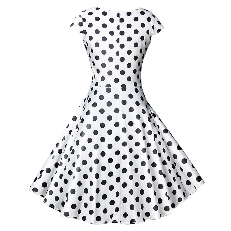 1950s Vacation Dress Cocktail Dress Dress Flare Dress Fancy Dress Women's Masquerade Party Bachelorette Party Adults Dress Homecoming Dresses