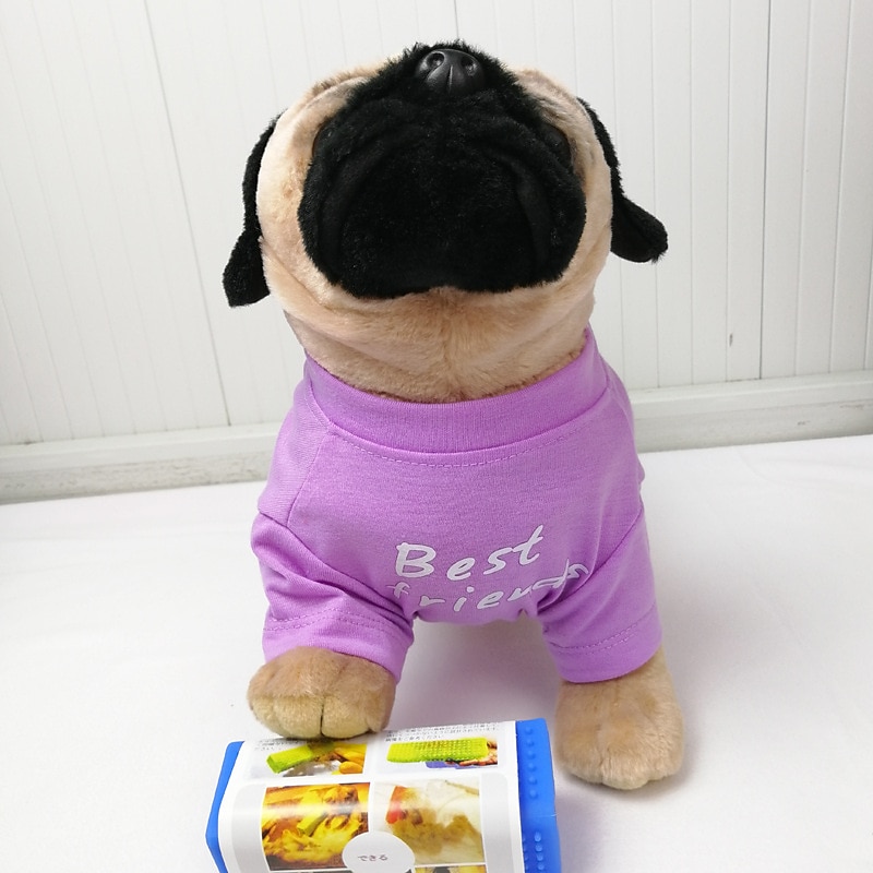 Dog Cat Shirt / T-Shirt Fashion Cute Breathable Soft Washable Comfortable Outdoor Casual Daily Dog Clothing for Bichon Frise Pomeranian Baby Pet Papillon Small3