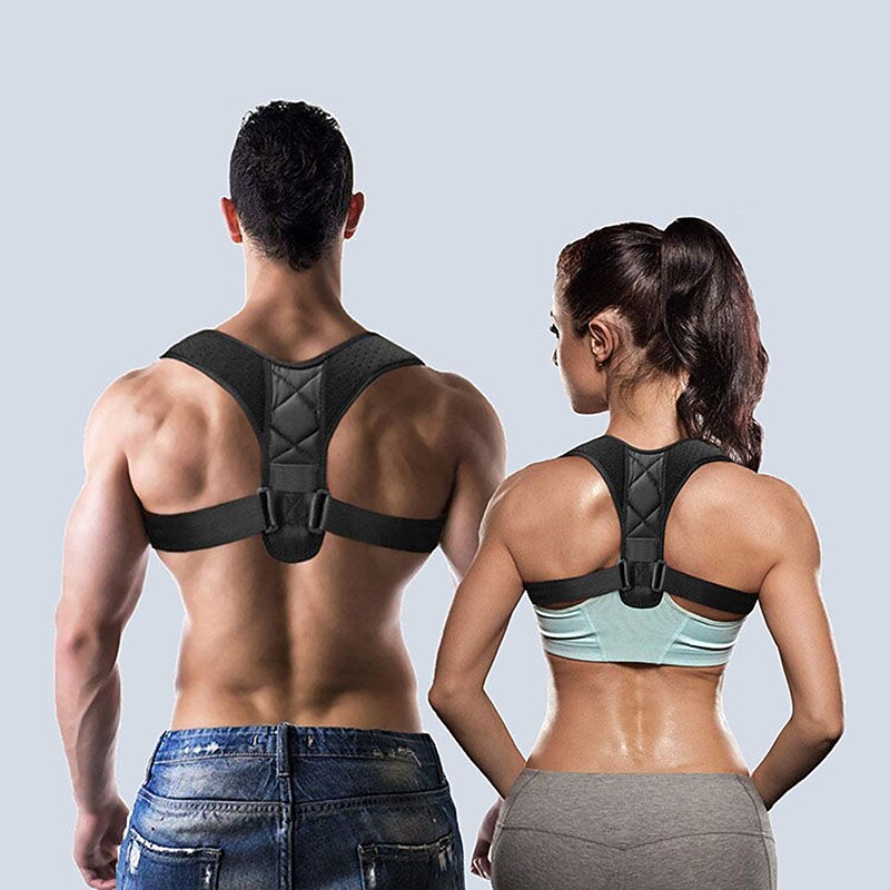 Medical Adjustable Clavicle Posture Corrector Men Woemen Upper Back Brace Shoulder Lumbar Support Belt Corset Posture Correction 2025 - $16.99