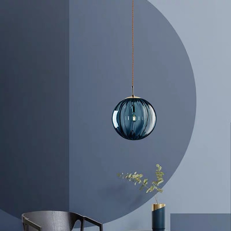 LED Pendant Light Bedside Light Glass Globe Design Modern 15 cm Lantern Desgin Metal Electroplated Modern Artistic 110-120V 220-240V3