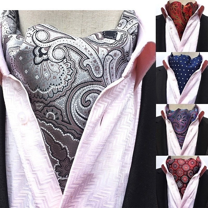 Men's Ties Cravat Ascot Work Striped