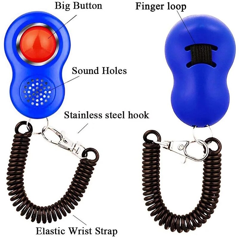 Dog Training Dog Training Collars Clickers Dog Dog Portable Trainer Plastic Clickers Behaviour Aids Ultrasonic For Pets4