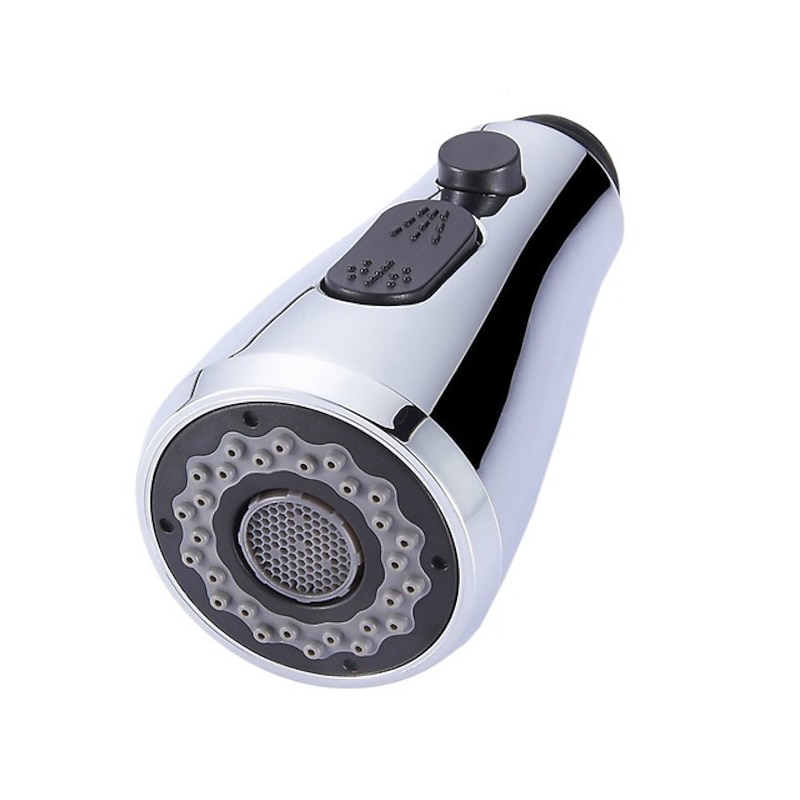 ABS Pull out Kitchen Shower Pull Out Sprayer Kitchen Faucet Replacement Shower Spray Head Chrome Finish4