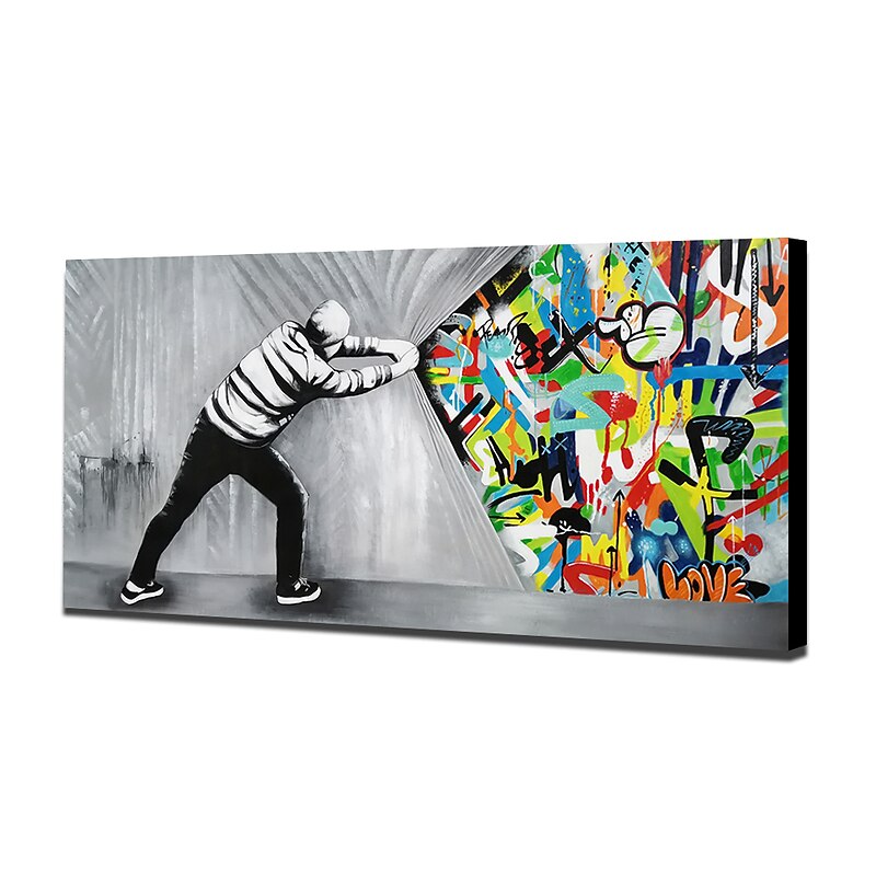 Oil Painting Handmade Hand Painted Wall Art Mintura Abstract Figure Home Decoration Decor Rolled Canvas No Frame Unstretched4