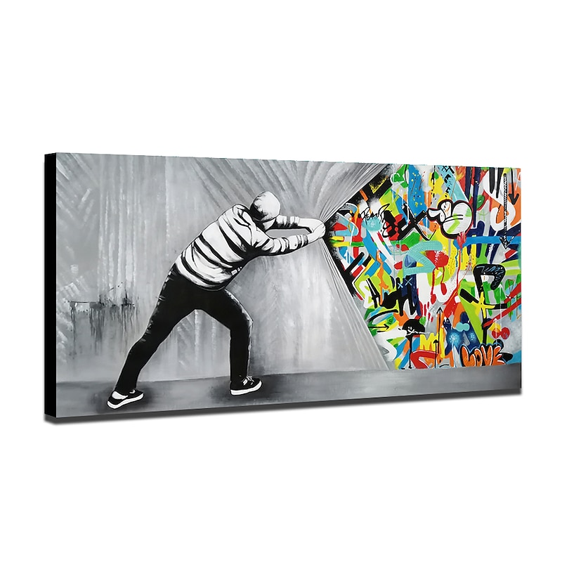 Oil Painting Handmade Hand Painted Wall Art Mintura Abstract Figure Home Decoration Decor Rolled Canvas No Frame Unstretched3