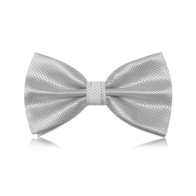 Men's Classic Bow Ties On Formal Solid Tuxedo Bowtie Wedding Party Work Bow Tie - Plaid3