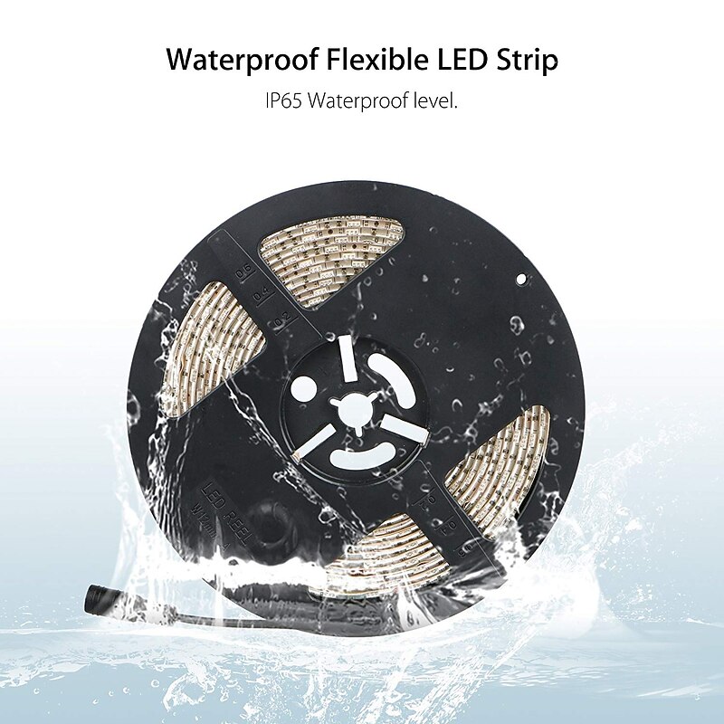 LED Strip Light 2X5M 32.8ft LED UV Black Light Strip Kit 600 Units UV Lamp Beads 12V Flexible Blacklight Fixtures 10m LED Ribbon Waterproof for Indoor Fluorescent Dance Party Stage Lighting Body Paint3