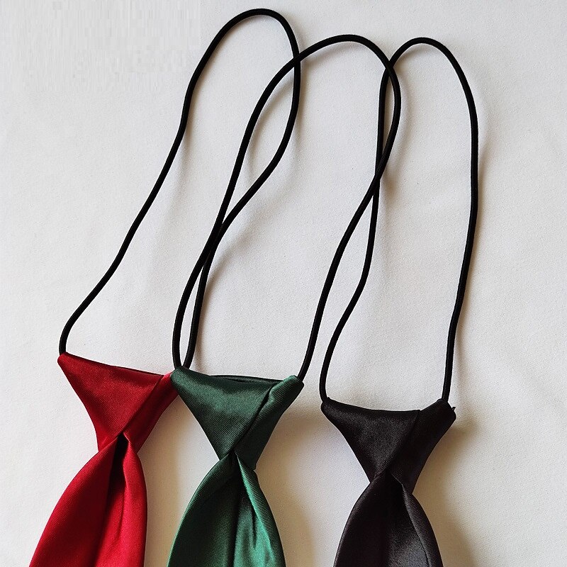 Kids Baby Boys' Party Factory Wholesale Free Small Tie Pure Color Short Female Children Cute Decoration Casual Uniform Accessories Headgear2