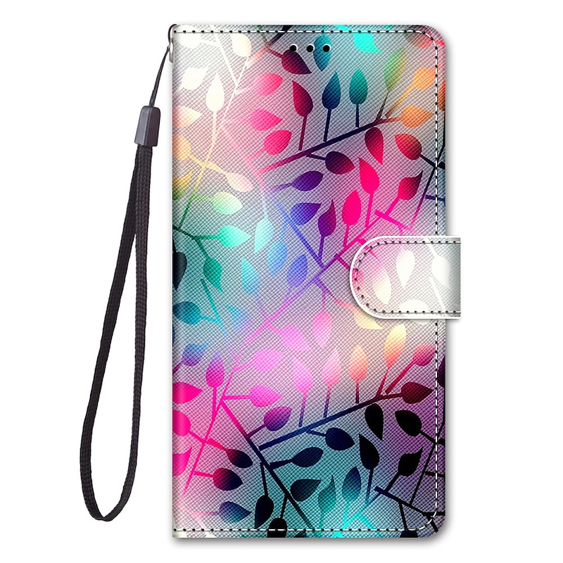 Phone Case For Samsung Galaxy S25 S24 S23 S22 S21 FE S21 Ultra Plus A34 A54 S20 A32 Wallet Case with Stand Holder Flip Wallet Scenery TPU PU Leather4