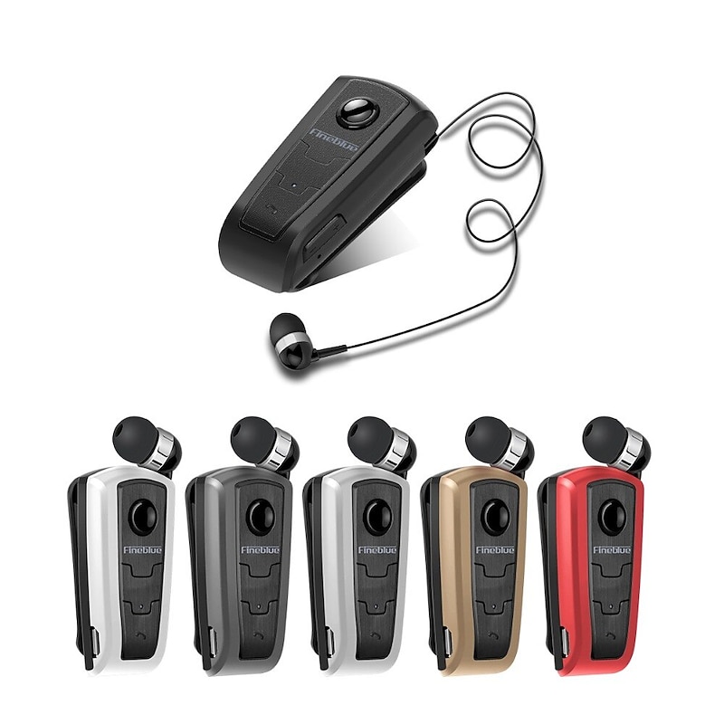Fineblue F910 Collar Clip Bluetooth Headset Bluetooth5.0 Ergonomic Design Stereo Long Battery Life for Apple Samsung Huawei Xiaomi MI  Mobile Phone Christmas Gift