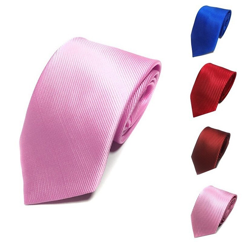 Men's Ties Neckties Work Striped Formal Business