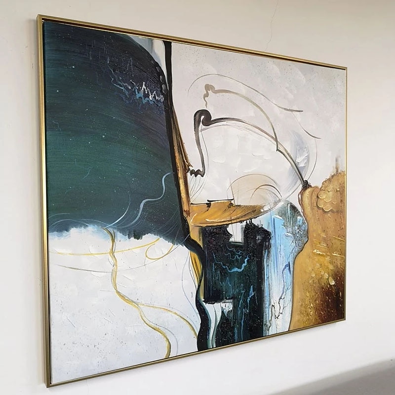 Oil Painting Handmade Hand Painted Wall Art Abstract Minimalism Canvas Painting Home Decoration Decor Rolled Canvas No Frame Unstretched4