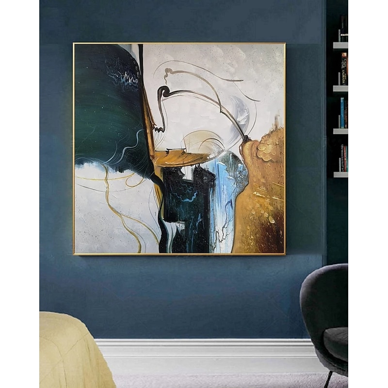 Oil Painting Handmade Hand Painted Wall Art Abstract Minimalism Canvas Painting Home Decoration Decor Rolled Canvas No Frame Unstretched2