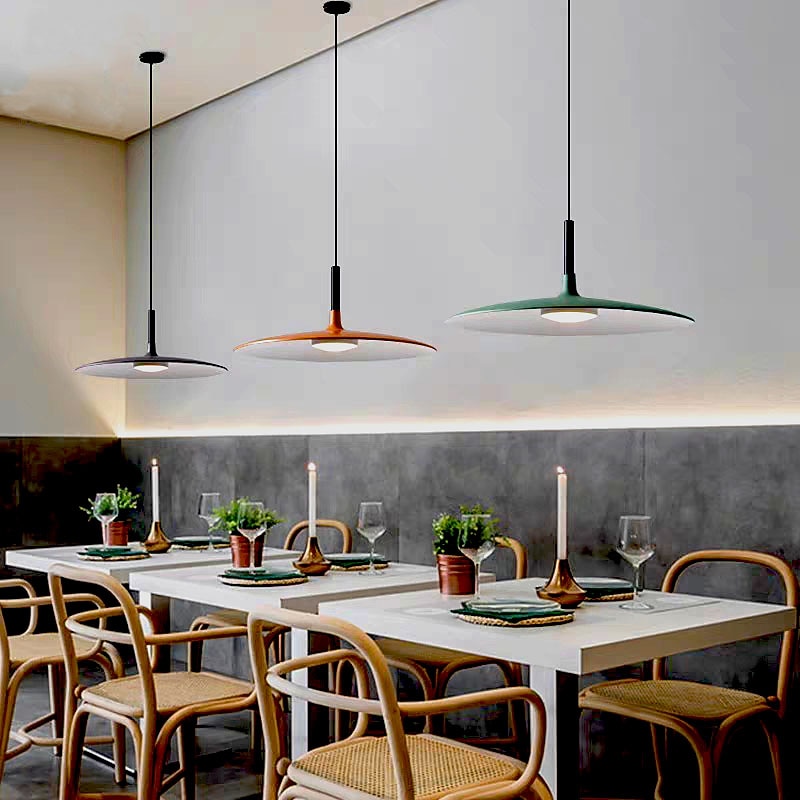 25 cm LED Pendant Light Single Design Metal Painted Finishes Modern 220-240V3