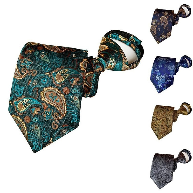 Men's Ties Neckties Work Print Formal Business