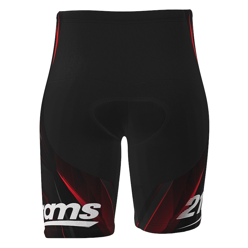 Men's Geometric Cycling Road Shorts Cycling Shorts Bike Shorts Bike Shorts Pants Mountain Bike MTB Road Bike Cycling Sports 3D Pad Cycling Quick Dry Reflective Strips Black Yellow Spandex Clothing4