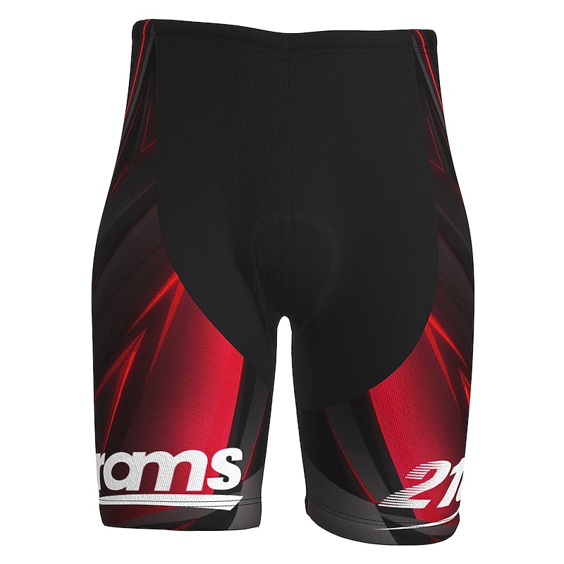 Men's Geometric Cycling Road Shorts Cycling Shorts Bike Shorts Bike Shorts Pants Mountain Bike MTB Road Bike Cycling Sports 3D Pad Cycling Quick Dry Reflective Strips Black Yellow Spandex Clothing3