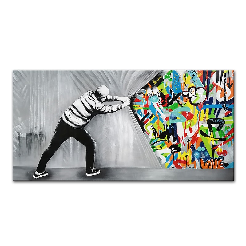 Oil Painting Handmade Hand Painted Wall Art Mintura Abstract Figure Home Decoration Decor Rolled Canvas No Frame Unstretched2