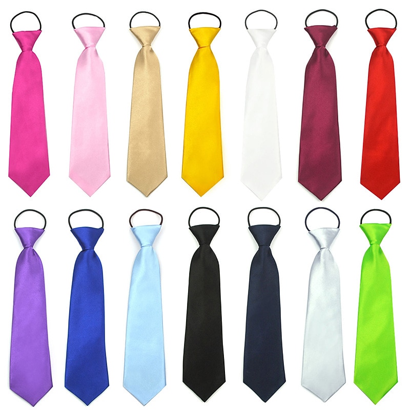 Kids Unisex Boys Belts Solid Color E71 black E73 Navy