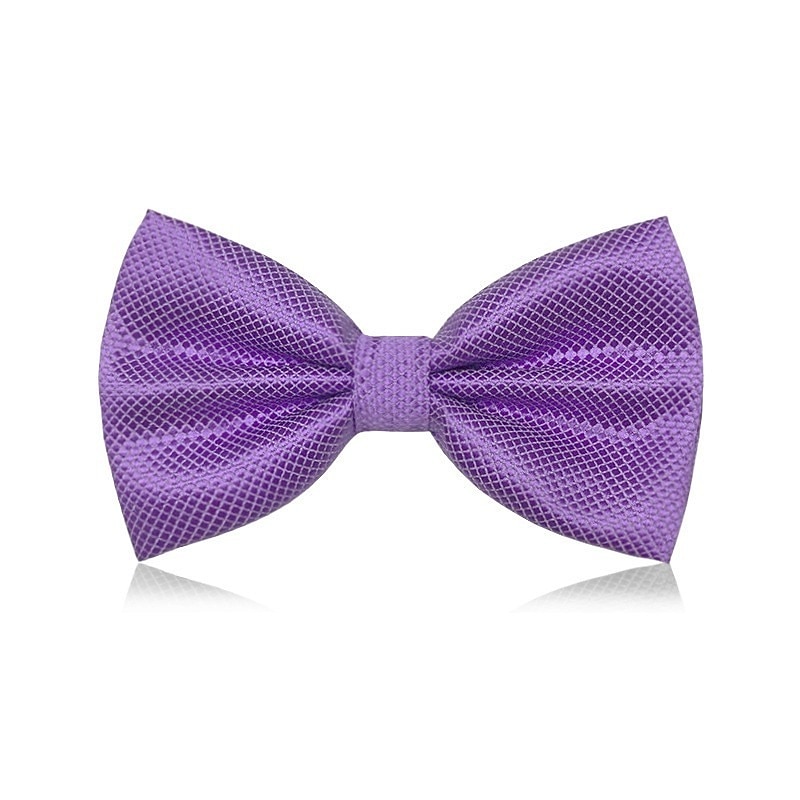 Men's Party Work Bow Tie - Plaid 1 PC Formal bow tie male solid color marriage bow ties for men butterfly cravat bowtie butterflies Gentlemen Tuxedo Classic Pure Color Party4