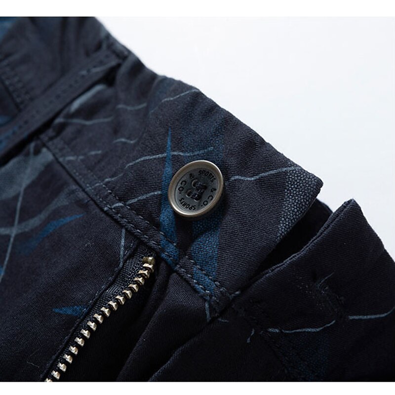 Men's Hiking Cargo Shorts Hiking Shorts Military Summer Outdoor Regular Fit 10" Ripstop Quick Dry Multi Pockets Sweat wicking Shorts Bottoms Knee Length Black Red Cotton Work Hunting Fishing 28 29 304