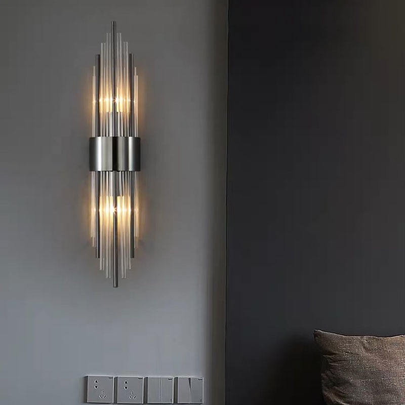 LED Wall Light Crystal Modern Wall Lamp Wall Sconces Bedroom Dining Room Steel Wall Light 110-120V 220-240V 5 W3