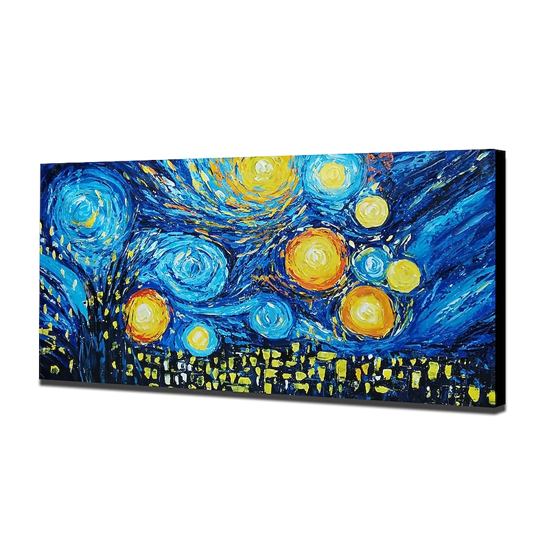 Famous Oil Painting Handmade Hand Painted Wall Art Starry Sky Home Decoration Decor Rolled Canvas No Frame Unstretched4