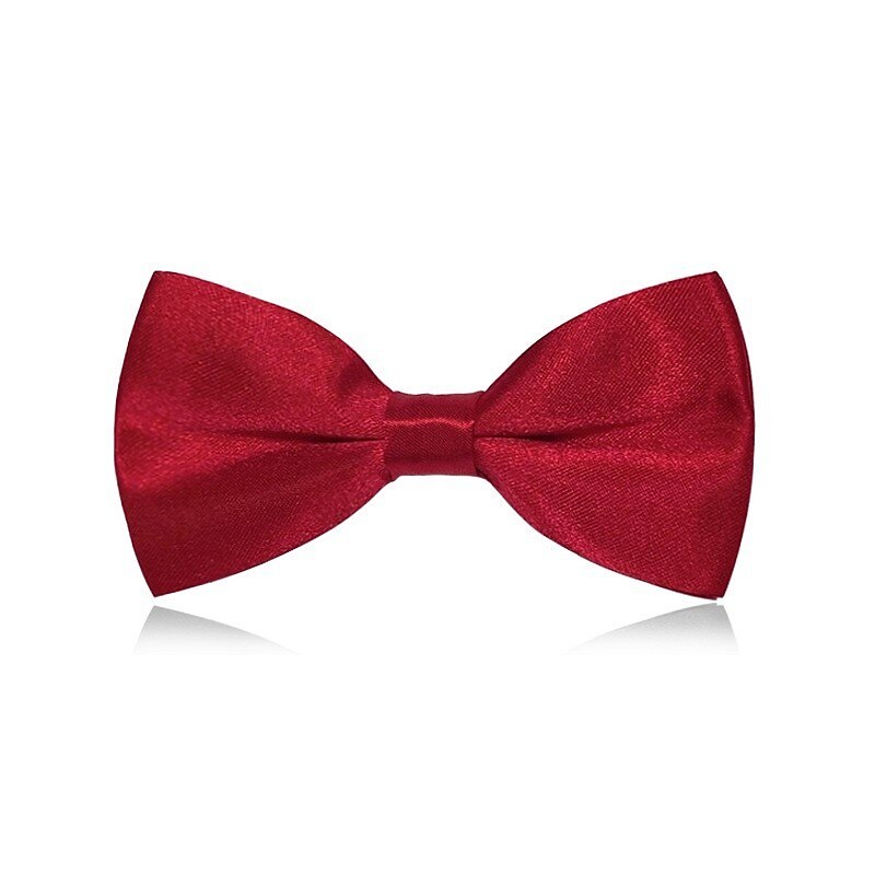 Men's Bow Tie Party Work Solid Colored Formal Party Evening3