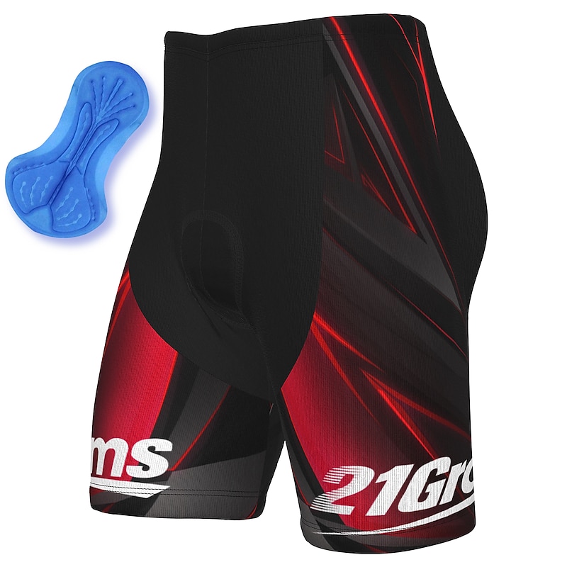 Men's Geometric Cycling Road Shorts Cycling Shorts Bike Shorts Bike Shorts Pants Mountain Bike MTB Road Bike Cycling Sports 3D Pad Cycling Quick Dry Reflective Strips Black Yellow Spandex Clothing2