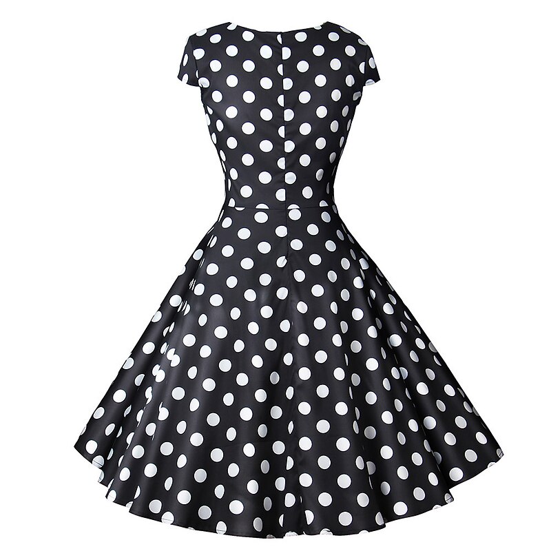 1950s Vacation Dress Cocktail Dress Dress Flare Dress Fancy Dress Women's Masquerade Party Bachelorette Party Adults Dress Homecoming Dresses3