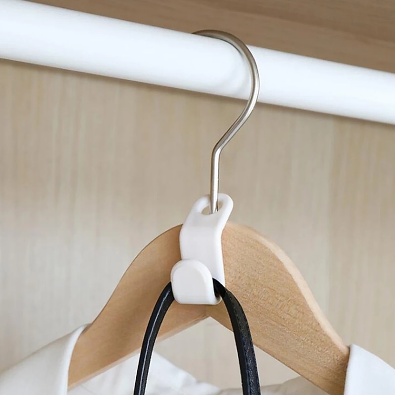 15pcs Connect Hooks for Hanger Wardrobe Closet Connect Hooks Rails Storage Organzier Hook Clothes Organzier Linking Hooks3