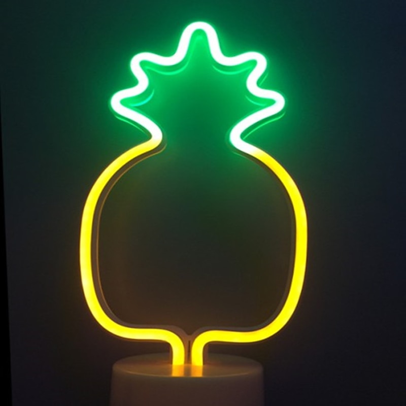 Flamingo Coconut Tree Angel Decoration Light 3D Nightlight Nursery Night Light Night Light Lovely Birthday with USB Port ON / OFF Ramadan Festival New Year's AAA Batteries Powered USB 1pc2