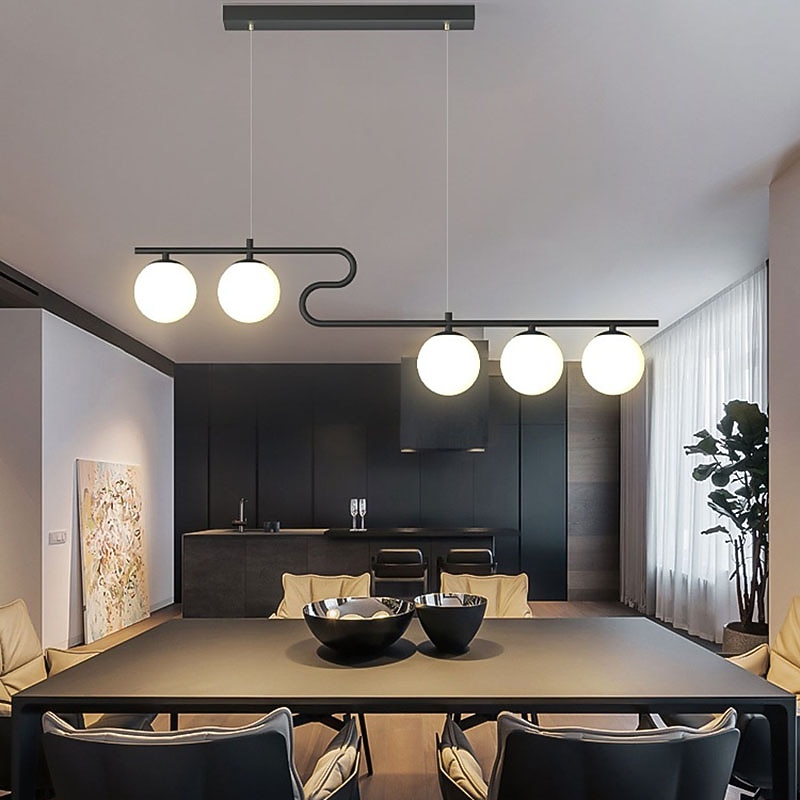 LED Pendant Light 80 cm Lantern Desgin Chandelier Metal Painted Finishes Modern 220-240V2