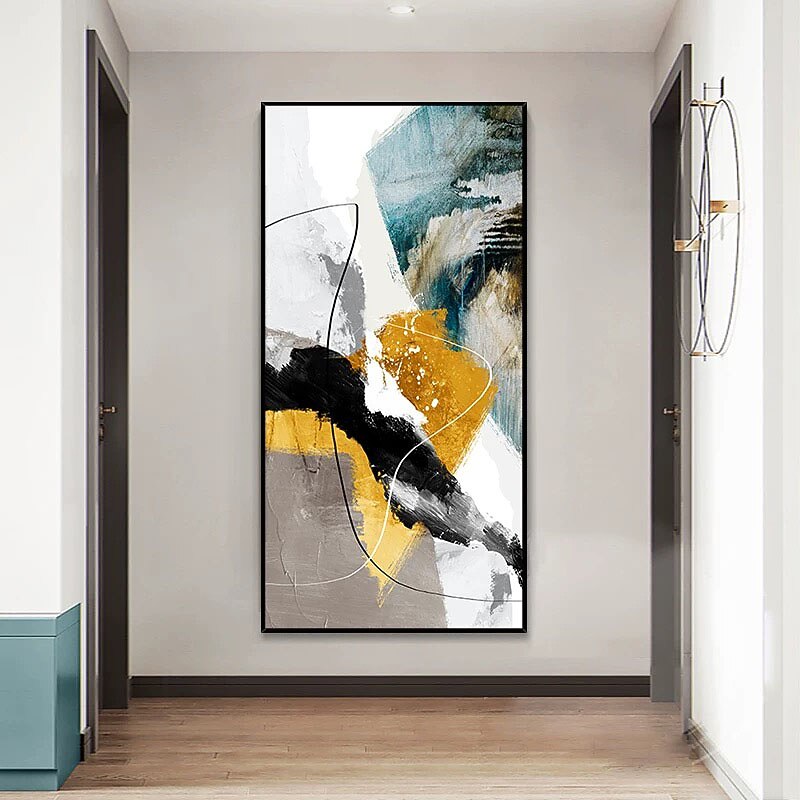 Oil Painting Handmade Hand Painted Wall Art Colorful Abstract Modern Large Size Home Decoration Decor Rolled Canvas No Frame Unstretched4