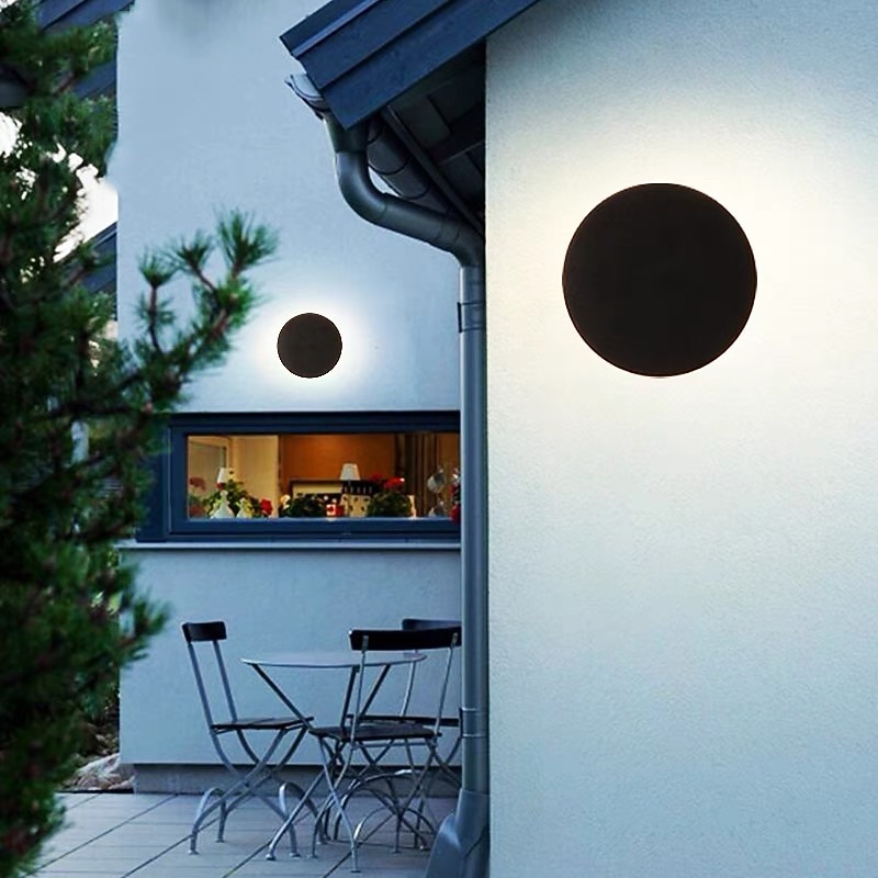 LED Wall Light Waterproof Modern Outdoor Wall Lights Outdoor Iron Wall Light 220-240V 10 W4