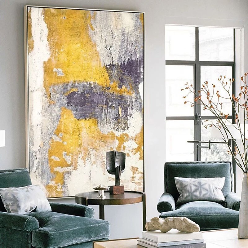 Oil Painting Handmade Hand Painted Wall Art Modern Bright Color Abstract Large Size Home Decoration Decor Rolled Canvas No Frame Unstretched3