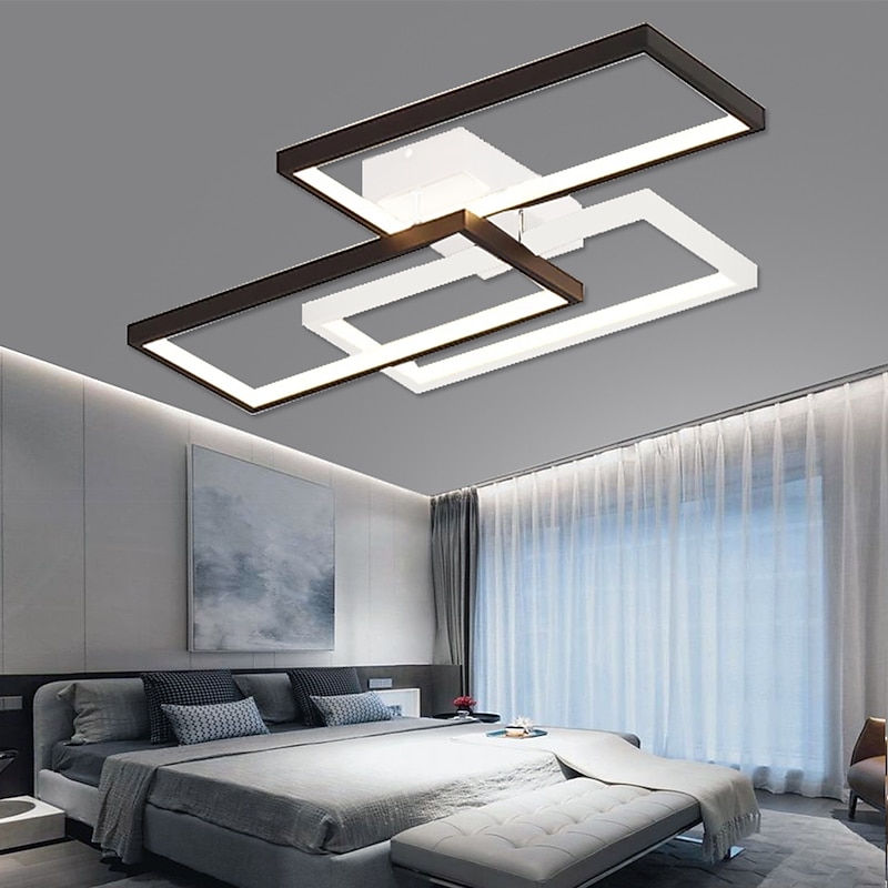 60 cm LED Ceiling Light Flush Mount Lights Aluminum Painted Finishes Modern 110-120V 220-240V / CE Certified ONLY DIMMABLE WITH REMOTE CONTROL4