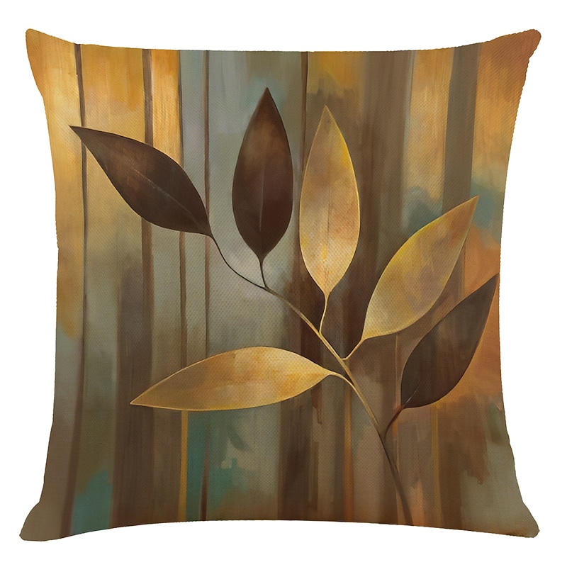 Vintage Double Side Cushion Cover 4PC Soft Light luxury Square Throw Pillow Cover Cushion Pillowcase for Bedroom Livingroom Superior Quality Machine Washable Outdoor Cushion for Sofa Couch Bed Chair2