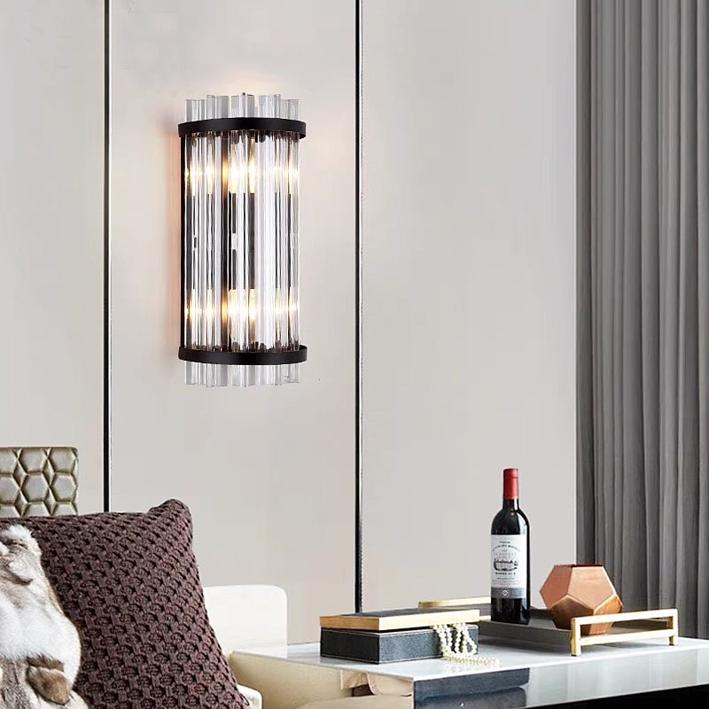 LED Wall Light Crystal Modern Wall Lamps Wall Sconces Bedroom Dining Room Crystal Wall Light 220-240V 110-120V2