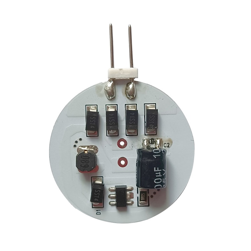 10pcs 2W G4 LED Disc Bi-pin Light Bulb 200lm 21LED SMD2835 Warm White 20W Halogen Equivalent for Puck Lights in RV Trailers Campers Automotive Lighting 12-24V3