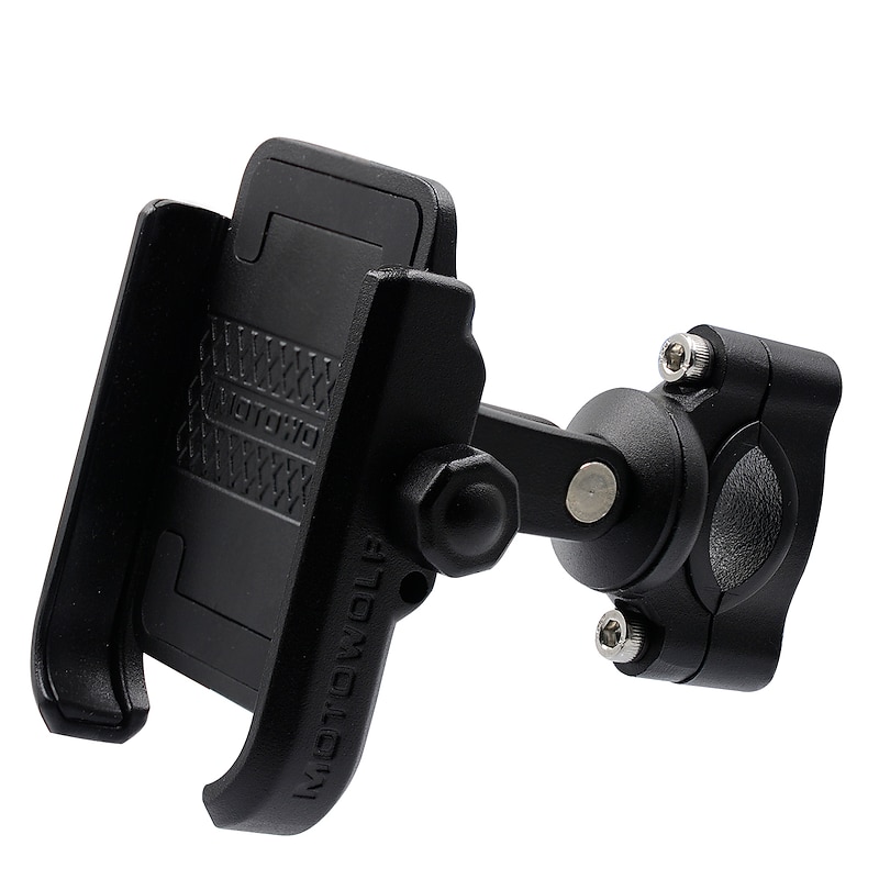 Phone Holder Stand Mount Motorcycle Bike Bike & Motorcycle Phone Mount 360°Rotation Aluminum Alloy Phone Accessory for iPhone 12 11 Pro Xs Xs Max Xr X 8 Samsung Glaxy S21 S20 Note203
