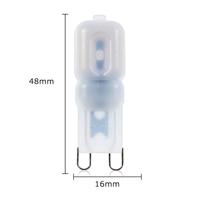 G9 LED Corn Light 220V SMD 2835 Bulb Spotlight for Chandelier Replace 30W 40W 50W Halogen Lamp 14 LEDs 4pcs2