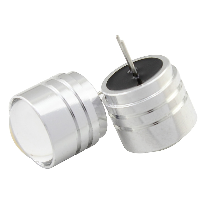 G4 LED Light Bulbs G4 Bi-Pin Base 1W 10W Halogen Bulb Equivalent LED Bulbs for Landscape Ceiling Under Counter Puck Lighting DC12V 1 LED COB Chips 4 Pack3