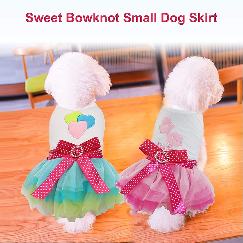 Dog Cat Pets Dress Puppy Clothes Sports & Outdoors Dresses&Skirts Dog Clothing for Husky Labrador Alaskan Malamute Golden Retriever Dalmatian 6