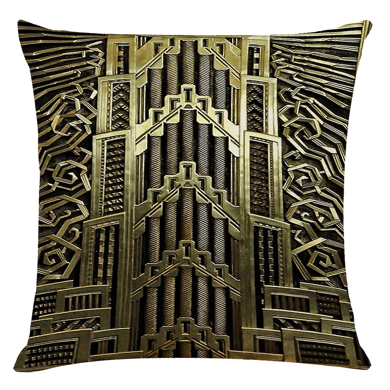 Industrial Decorative Toss Pillows Cover 4PCS Soft Square Cushion Case Pillowcase for Bedroom Livingroom Sofa Couch Chair4