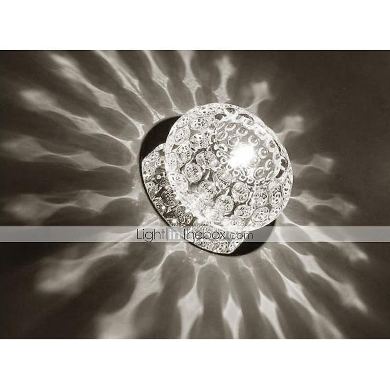 1pc 3 W Ceiling Light LED Spotlight 3 LED Beads Integrate Crystle Decorative Warm White Natural White4