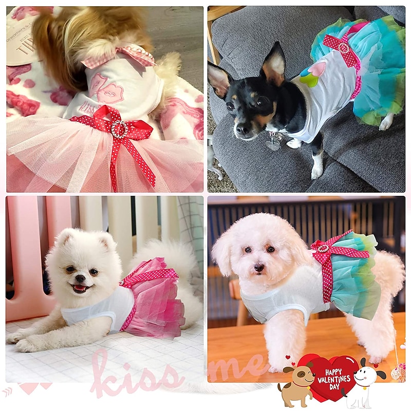 Dog Cat Pets Dress Puppy Clothes Sports & Outdoors Dresses&Skirts Dog Clothing for Husky Labrador Alaskan Malamute Golden Retriever Dalmatian 7