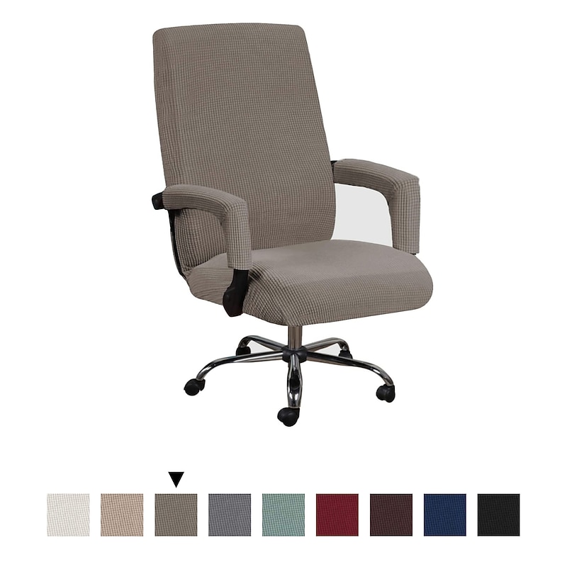 Office Chair Cover Stretchable Slipcover for Office Chairs with a Secure Fit and Durable Protection in a Stylish Design